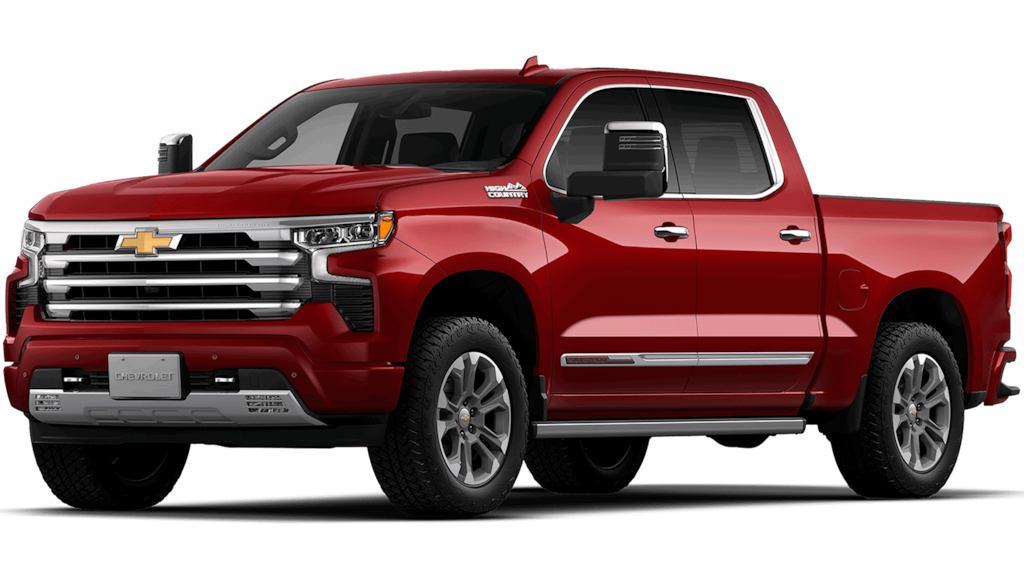 Comprar Silverado Vermelho Radiant na Chevrolet